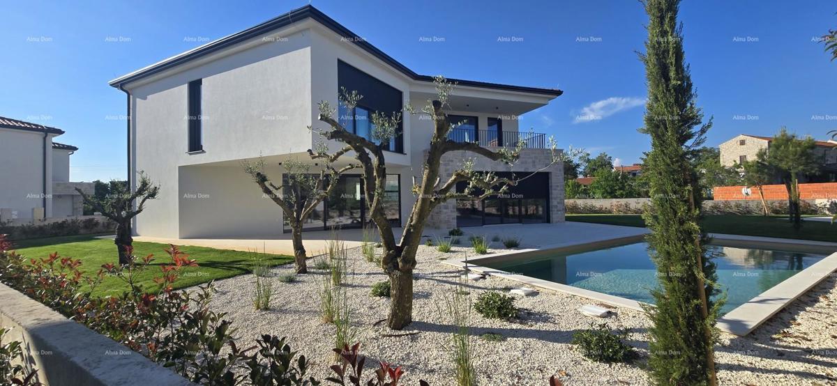 Lussuosa villa moderna con piscina, pronta per essere abitata!!! Sv. Lovreč, nelle vicinanze di Poreč!