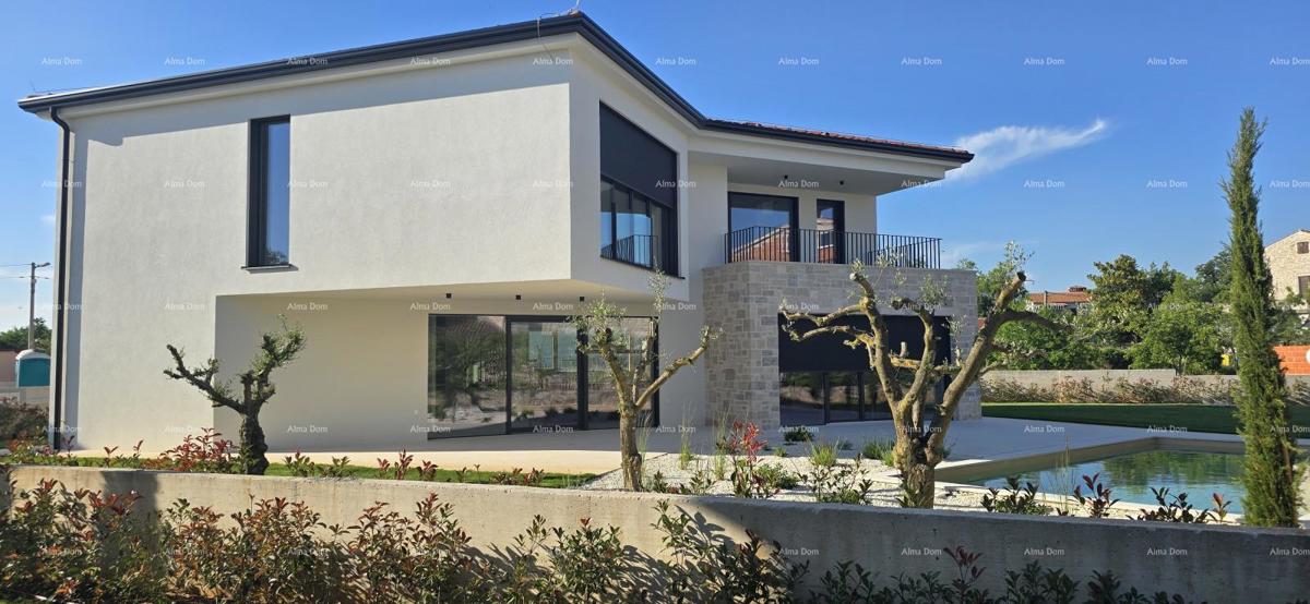 Lussuosa villa moderna con piscina, pronta per essere abitata!!! Sv. Lovreč, nelle vicinanze di Poreč!