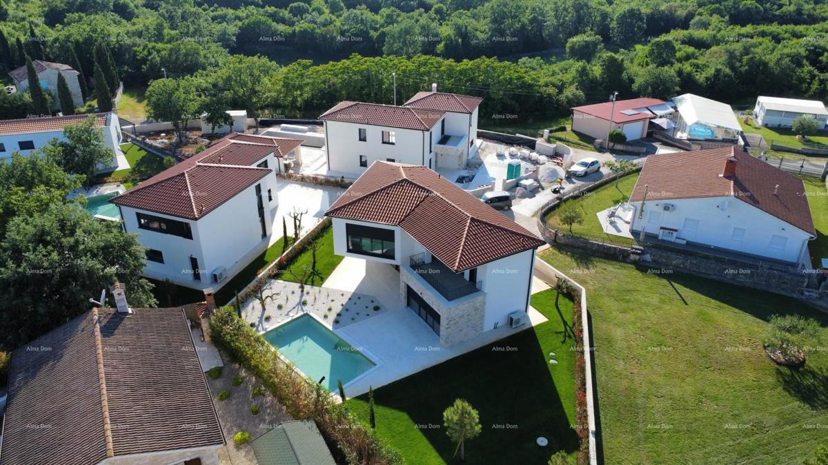 Lussuosa villa moderna con piscina, pronta per essere abitata!!! Sv. Lovreč, nelle vicinanze di Poreč!