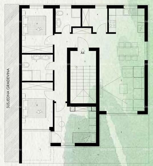 Appartamenti in vendita in un nuovo complesso residenziale, Pola