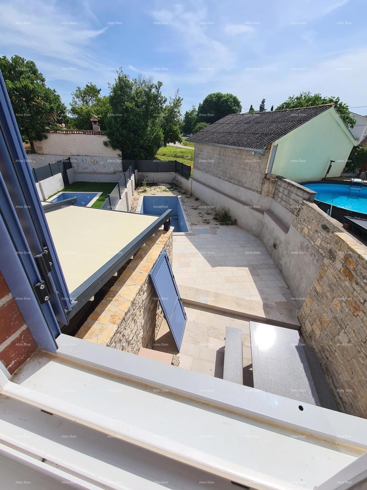 Ristrutturata casa in pietra con piscina – tranquillo villaggio vicino a Svetvinčenat