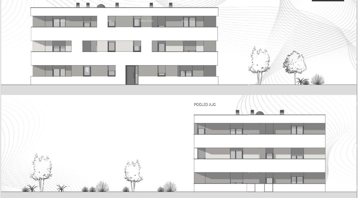 Vendita di appartamenti in un nuovo moderno progetto, Pola, A10