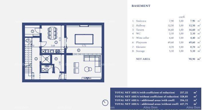 UMAG, Villa indipendente in un lussuoso resort! Vista mare! V 31