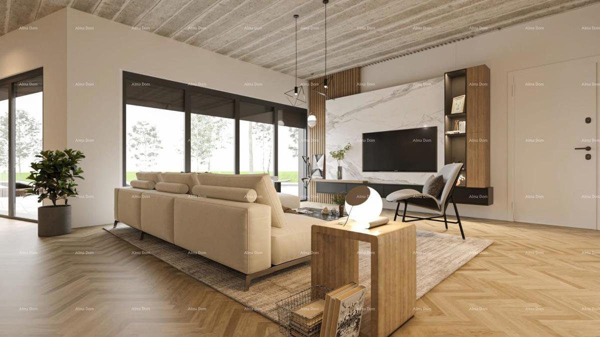 Vendita di un terreno edificabile con permesso di costruzione per la realizzazione di una moderna casa familiare, nei pressi di Barban!