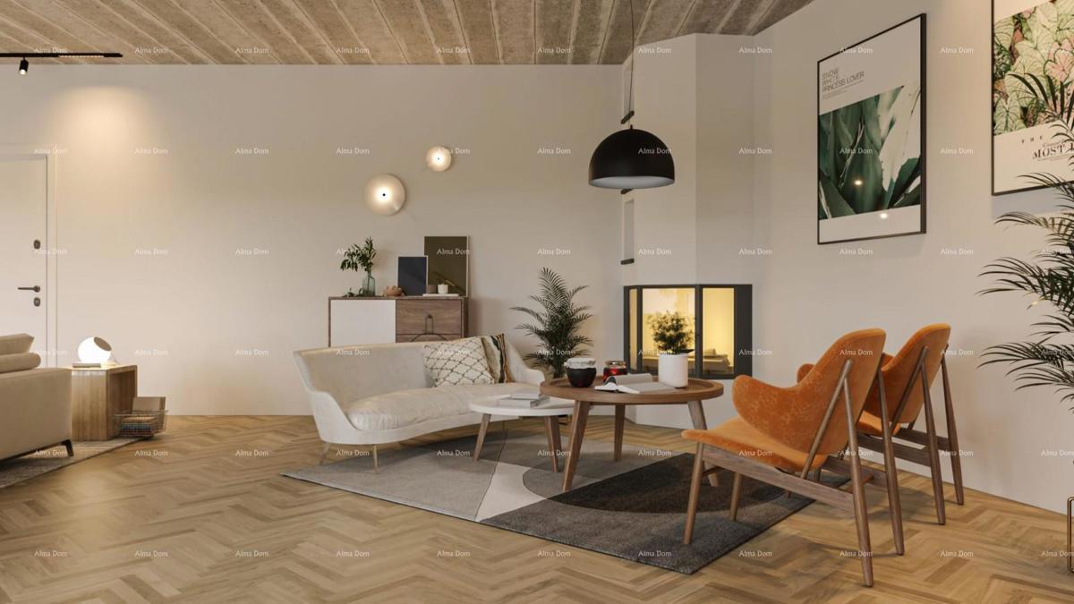 Vendita di un terreno edificabile con permesso di costruzione per la realizzazione di una moderna casa familiare, nei pressi di Barban!