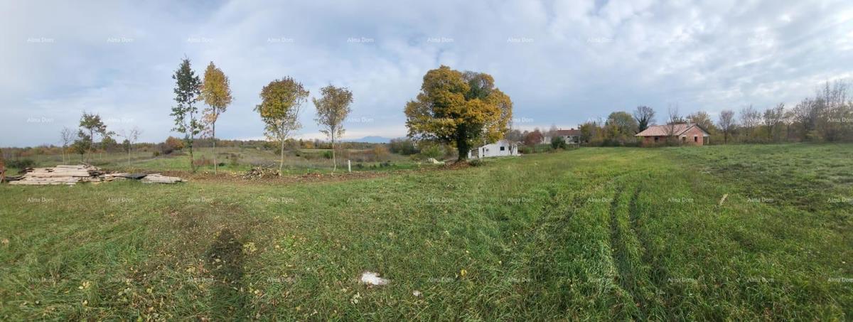 Vendita di un terreno edificabile con permesso di costruzione per la realizzazione di una moderna casa familiare, nei pressi di Barban!