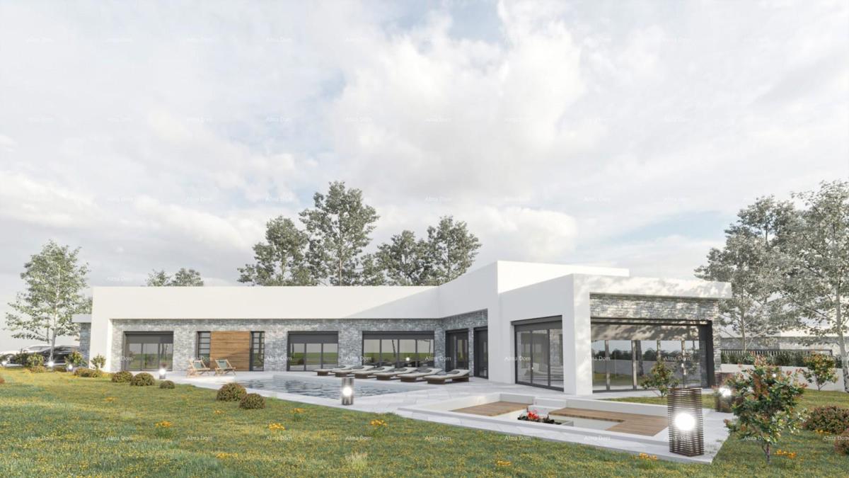 Vendita di un terreno edificabile con permesso di costruzione per la realizzazione di una moderna casa familiare, nei pressi di Barban!