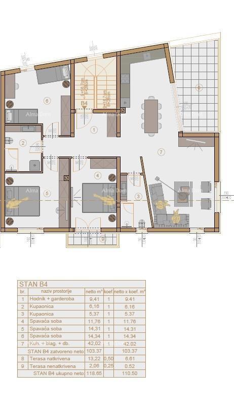 Appartamenti in vendita in un nuovo progetto, Veli vrh, Pola!