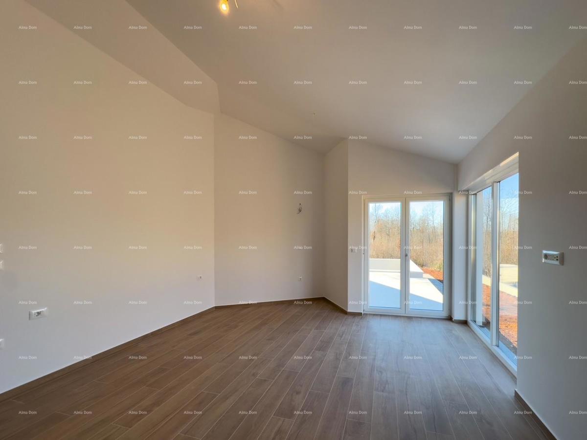 KOŽLJANI - Casa moderna con piscina. Vicino al bosco, a 15 minuti dal mare