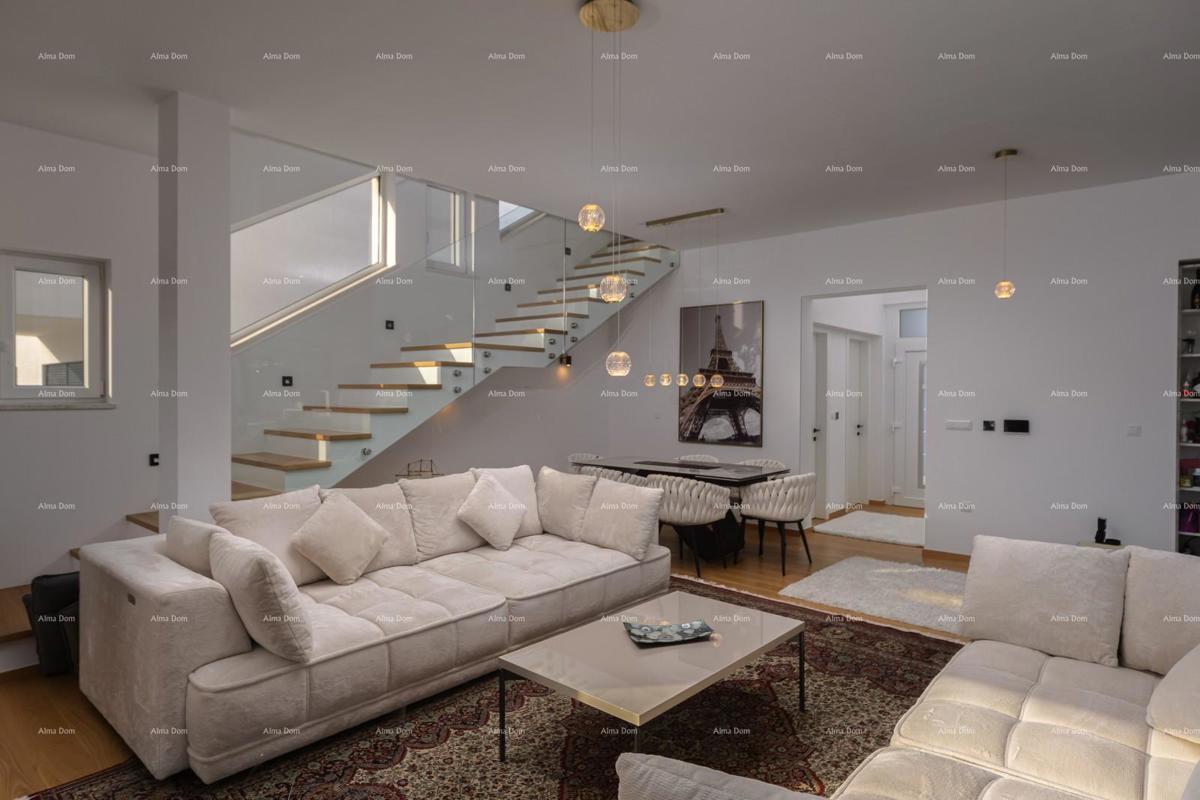 Vendita - villa nuova, moderna ed esclusiva con piscina, Volme, Pula!