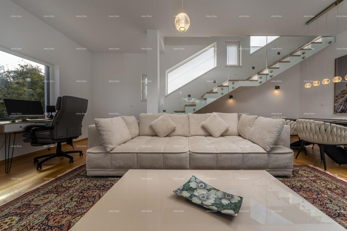 Vendita - villa nuova, moderna ed esclusiva con piscina, Volme, Pula!