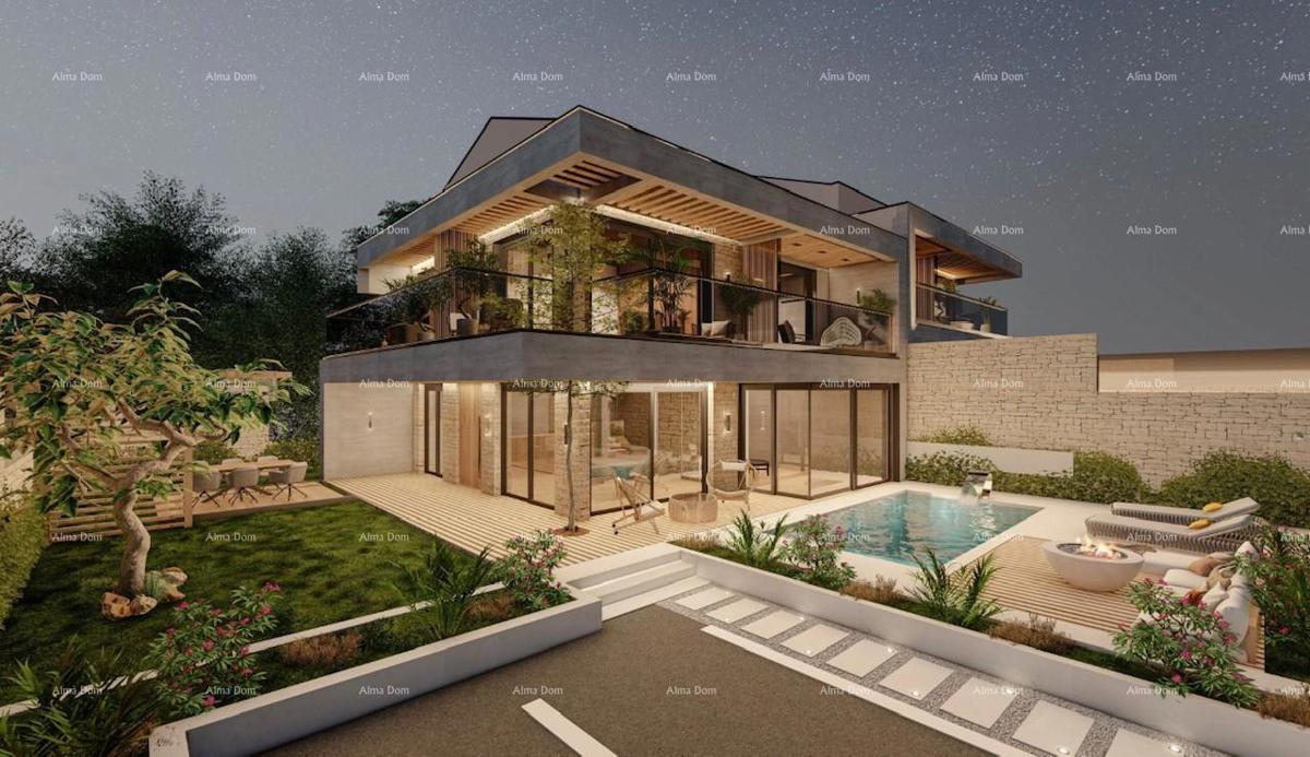 Vendita di ville moderne in una meravigliosa zona residenziale, Umago V3