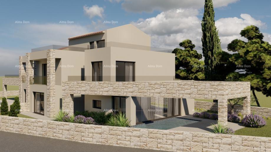 Vižinada, Vendesi terreno edificabile con permesso di costruzione definitivo