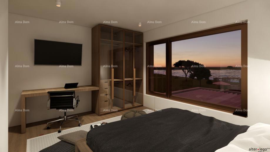 POMER, prima fila al mare, casa con terreno edificabile e progetto per villa di lusso