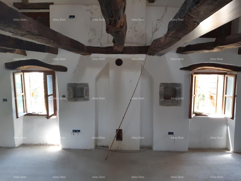 Autentica casa in pietra con vista mare – Buje