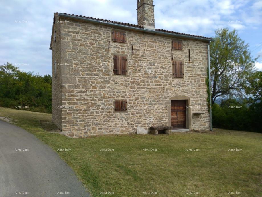 Autentica casa in pietra con vista mare – Buje