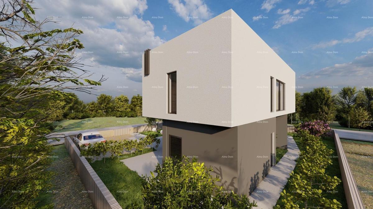 Terreno edificabile con progetto – Valbandon, 450 m²