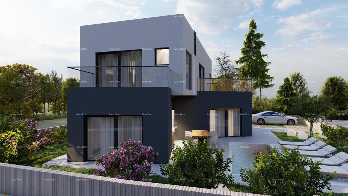 Terreno edificabile con progetto – Valbandon, 450 m²