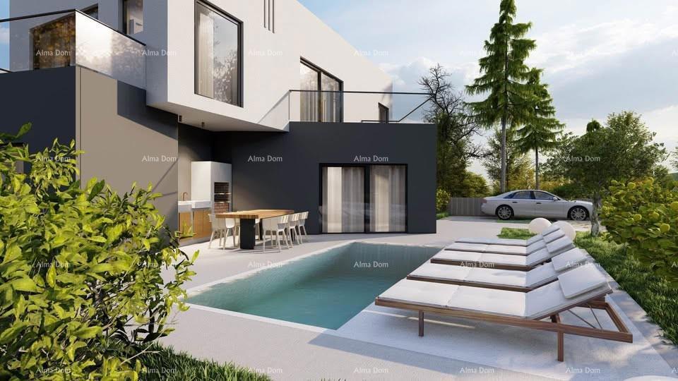 Terreno edificabile con progetto – Valbandon, 450 m²