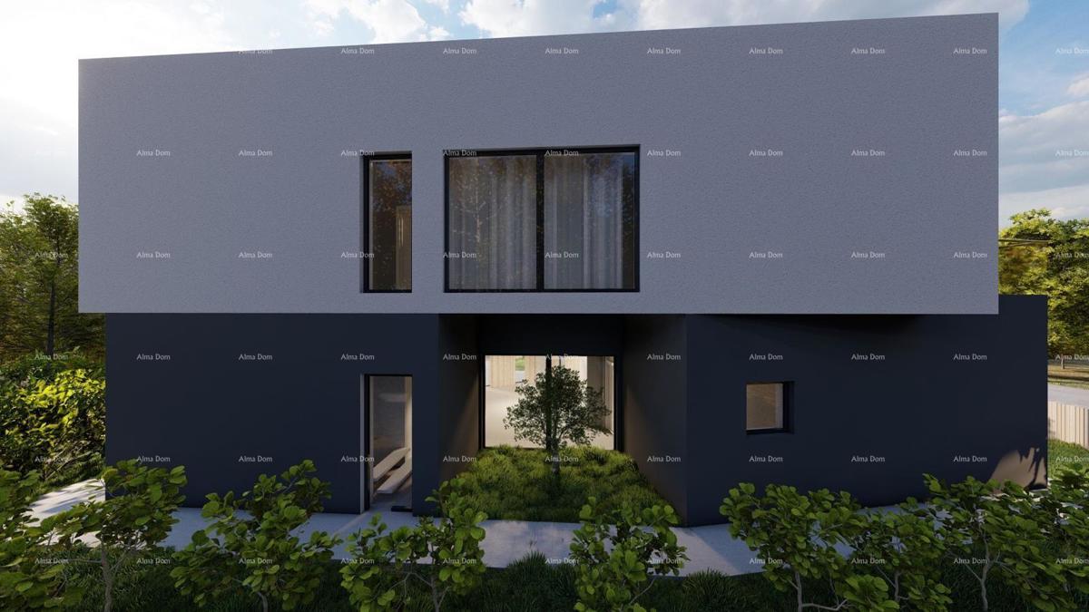 Terreno edificabile con progetto – Valbandon, 450 m²