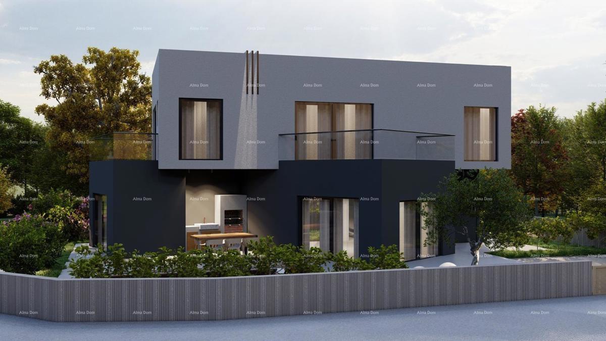 Terreno edificabile con progetto – Valbandon, 450 m²