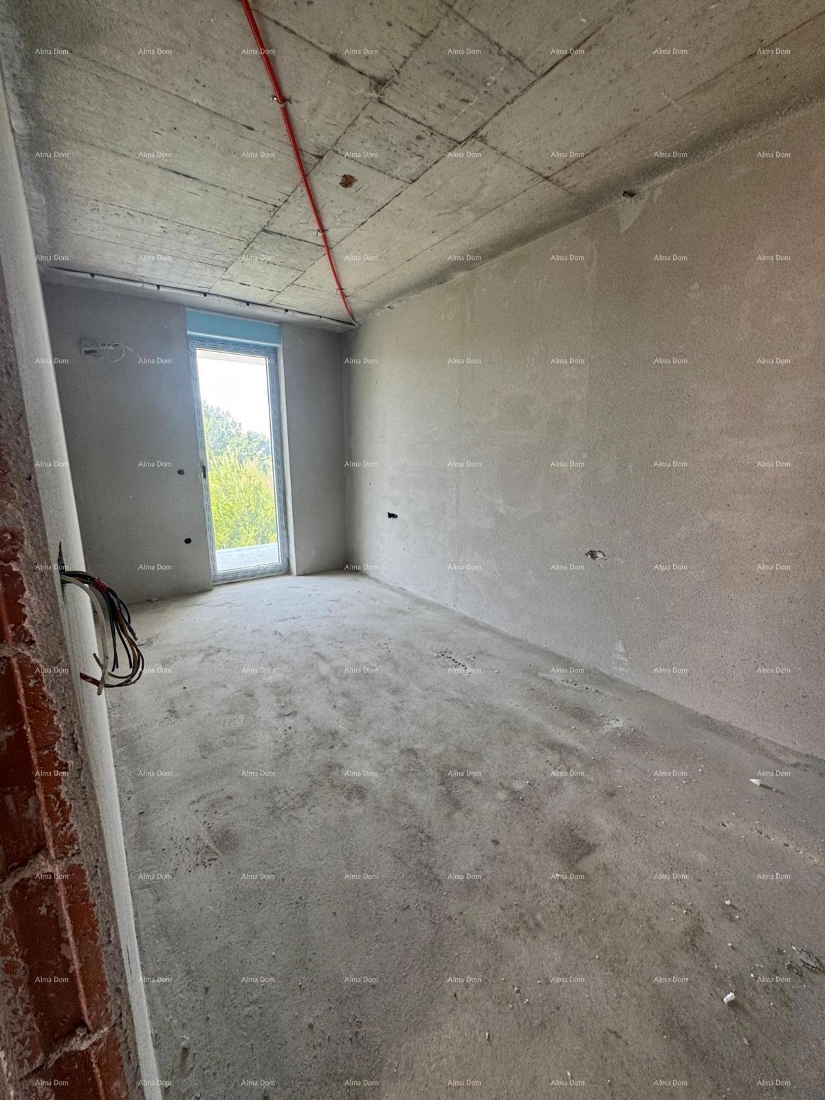 Vendita di un appartamento di lusso con posto auto e vista mare, Ližnjan!