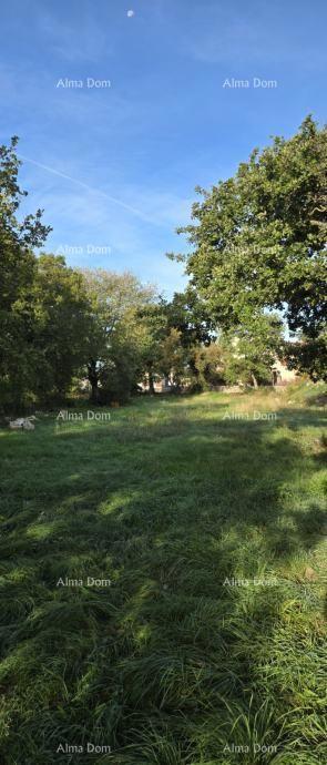 Kanfanar, Vendesi terreno edificabile, 908 m2, in un tranquillo paese istriano