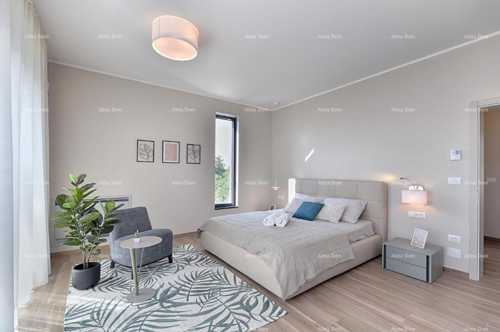 Fažana - Peroj - Splendida Villa con piscina e vista mare vicino alla spiaggia