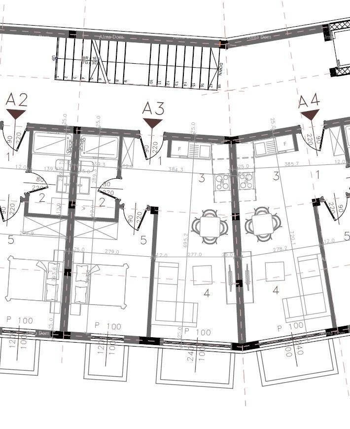 MEDULIN - Appartamento in un nuovo progetto / 300 m dal mare!!! (A3)