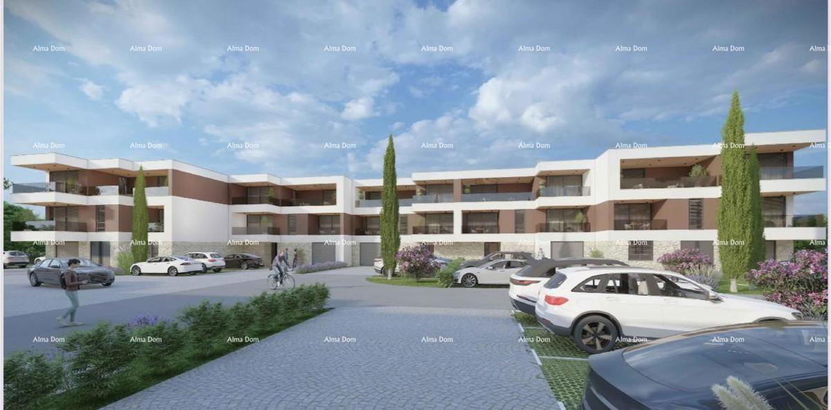 Vendita - appartamento al piano terra, in un nuovo complesso residenziale, Valdebek, Pola! Zg4 S1