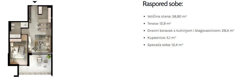UMAG! Appartamento moderno in un complesso residenziale di alta qualità vicino al mare, S56