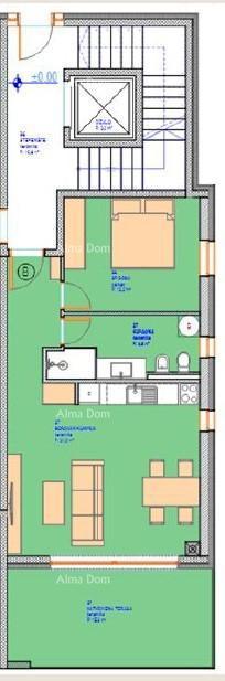 Nuovo progetto! Appartamenti in ottima posizione, vicino al mare, Umago! appartamento B zg2