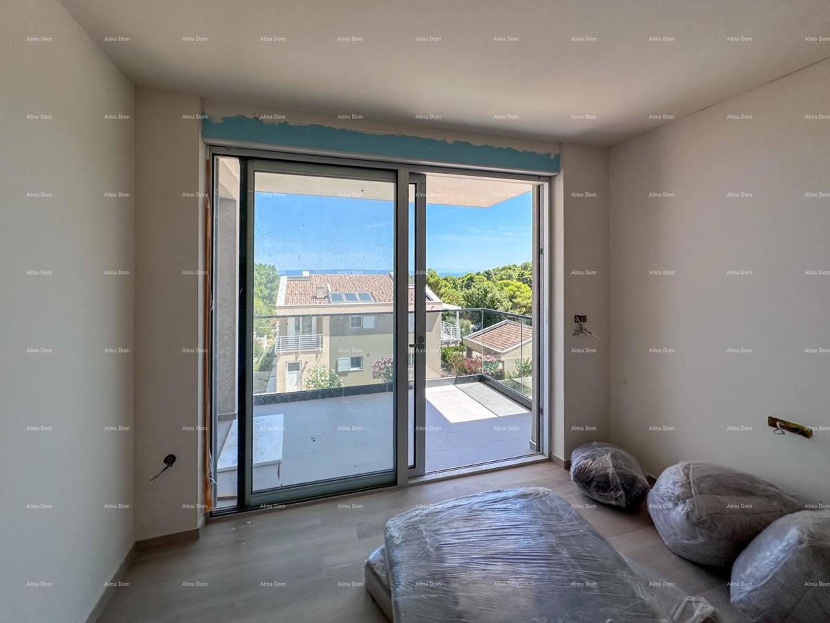 Istra. Nuova costruzione. Vendiamo appartamento con vista mare – Ližnjan