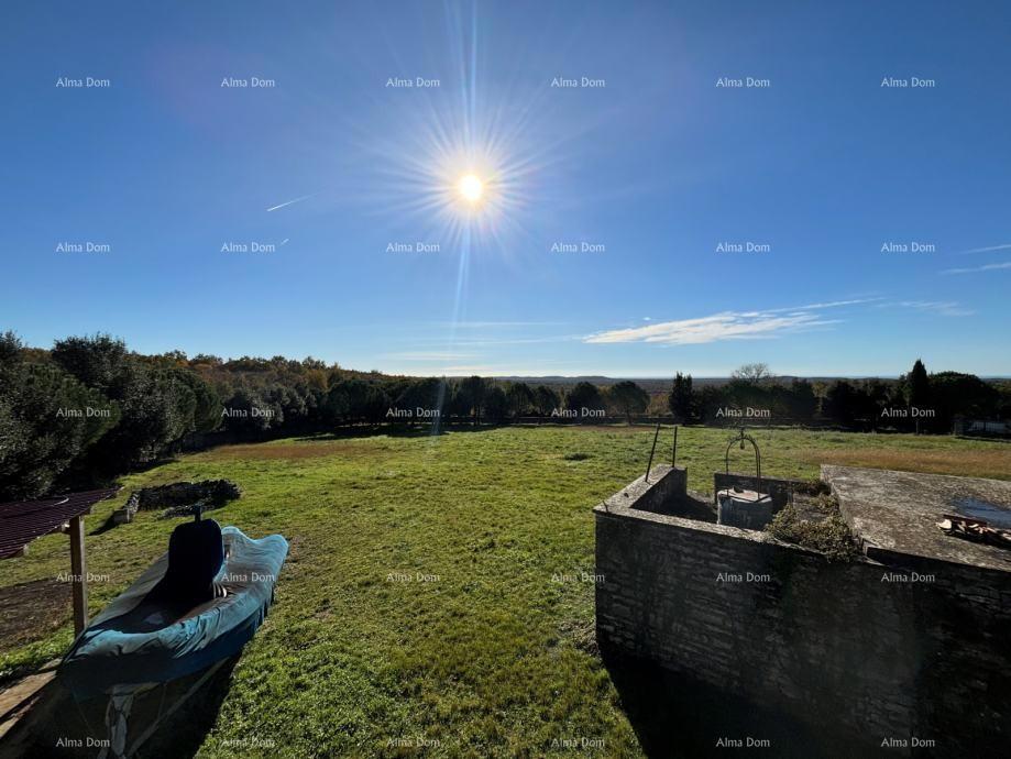 Kanfanar, terreno con vista mare – 6.038 m² di terreno edificabile