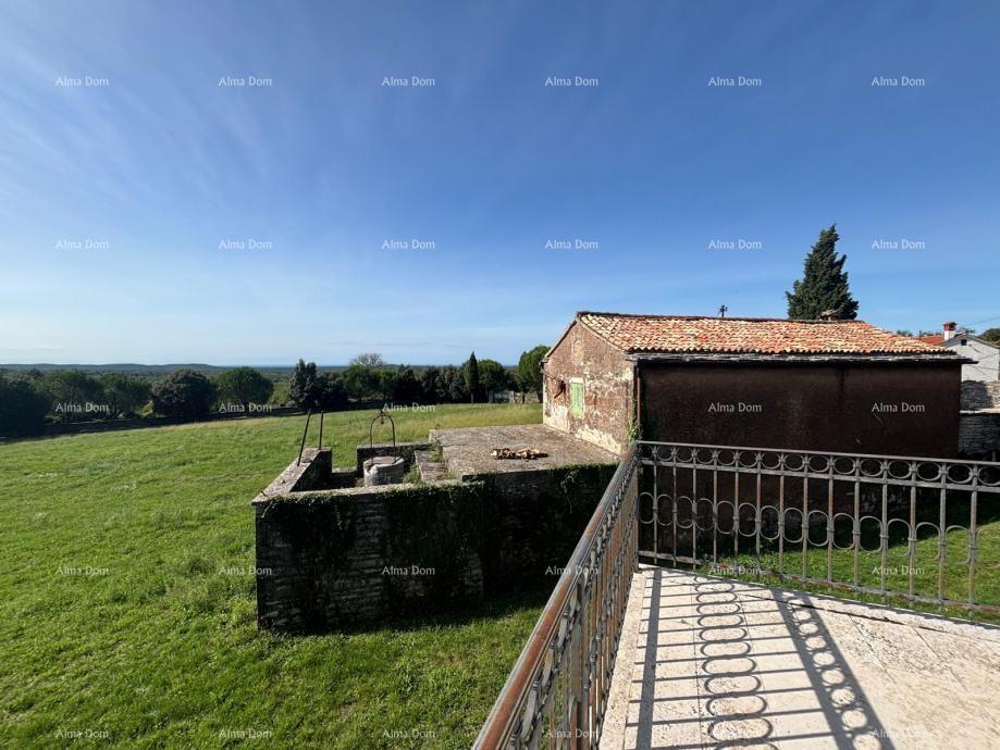 Kanfanar, terreno con vista mare – 6.038 m² di terreno edificabile