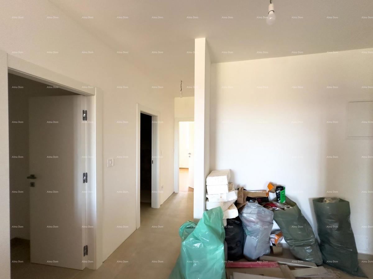 Vendiamo un appartamento con giardino a Barban.