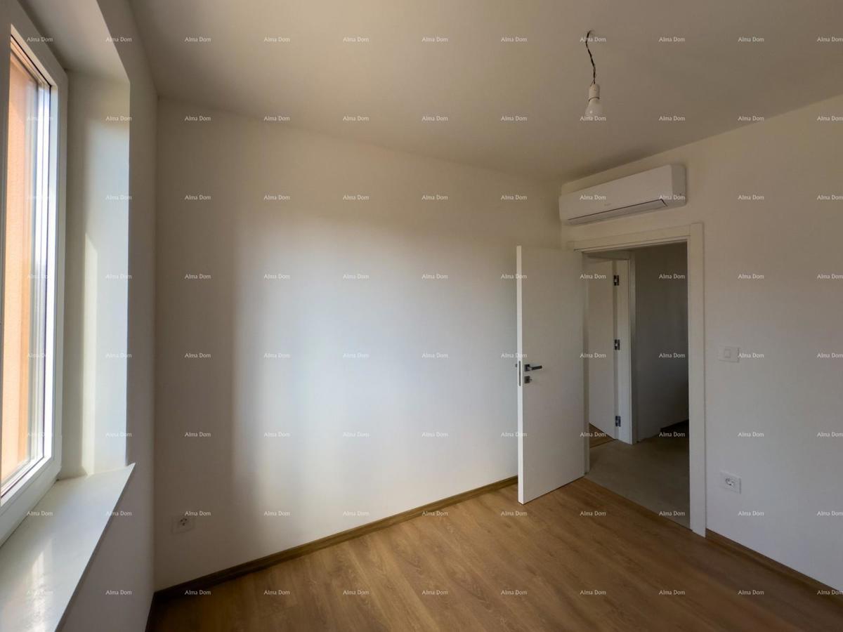 Vendiamo un appartamento con giardino a Barban.