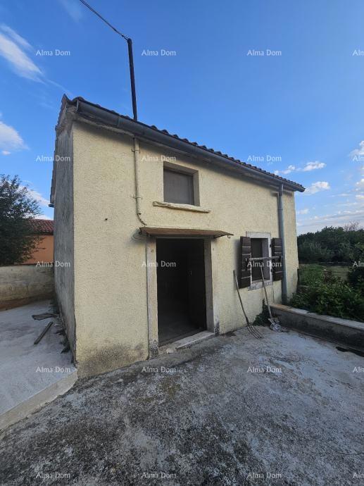 Barban – casa con cortile recintato