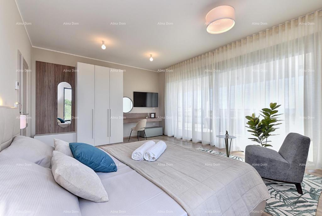 Fažana - Peroj - Splendida Villa con piscina e vista mare vicino alla spiaggia