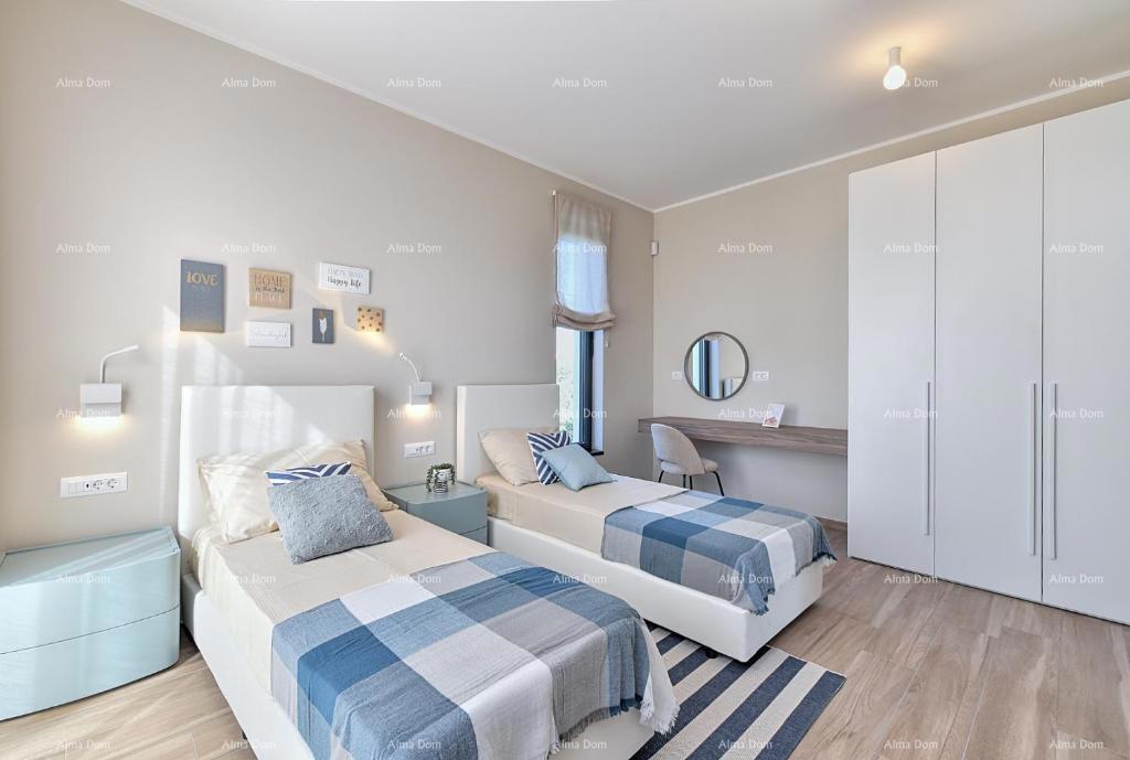 Fažana - Peroj - Splendida Villa con piscina e vista mare vicino alla spiaggia