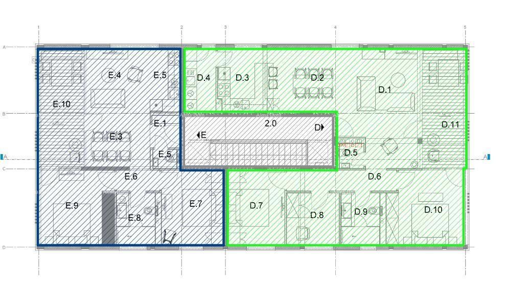 Vendita di un appartamento in un nuovo, moderno complesso residenziale, Rovigno B4/SD