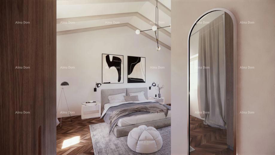 Vendita - terreno combinato con progetto preliminare e vista mare, Grožnjan!