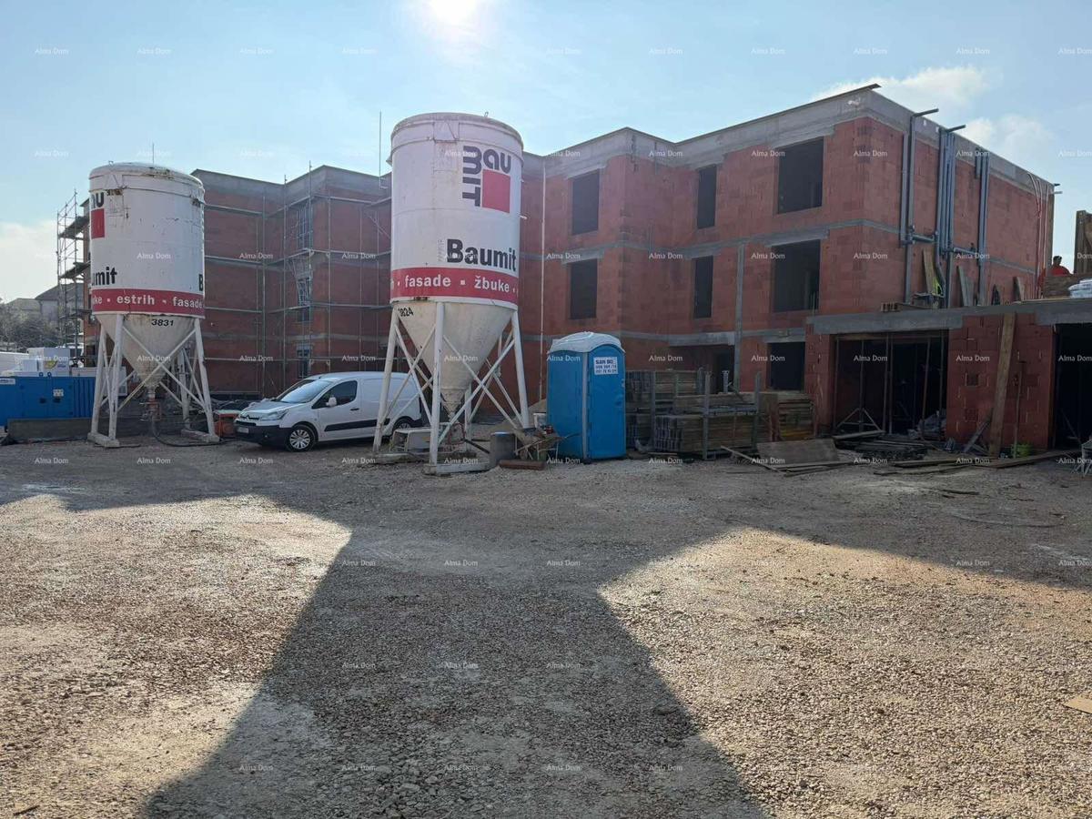 Penthouse, appartamento 132m2, Garage + PM, in nuovo complesso residenziale, Valdebek, Pula!