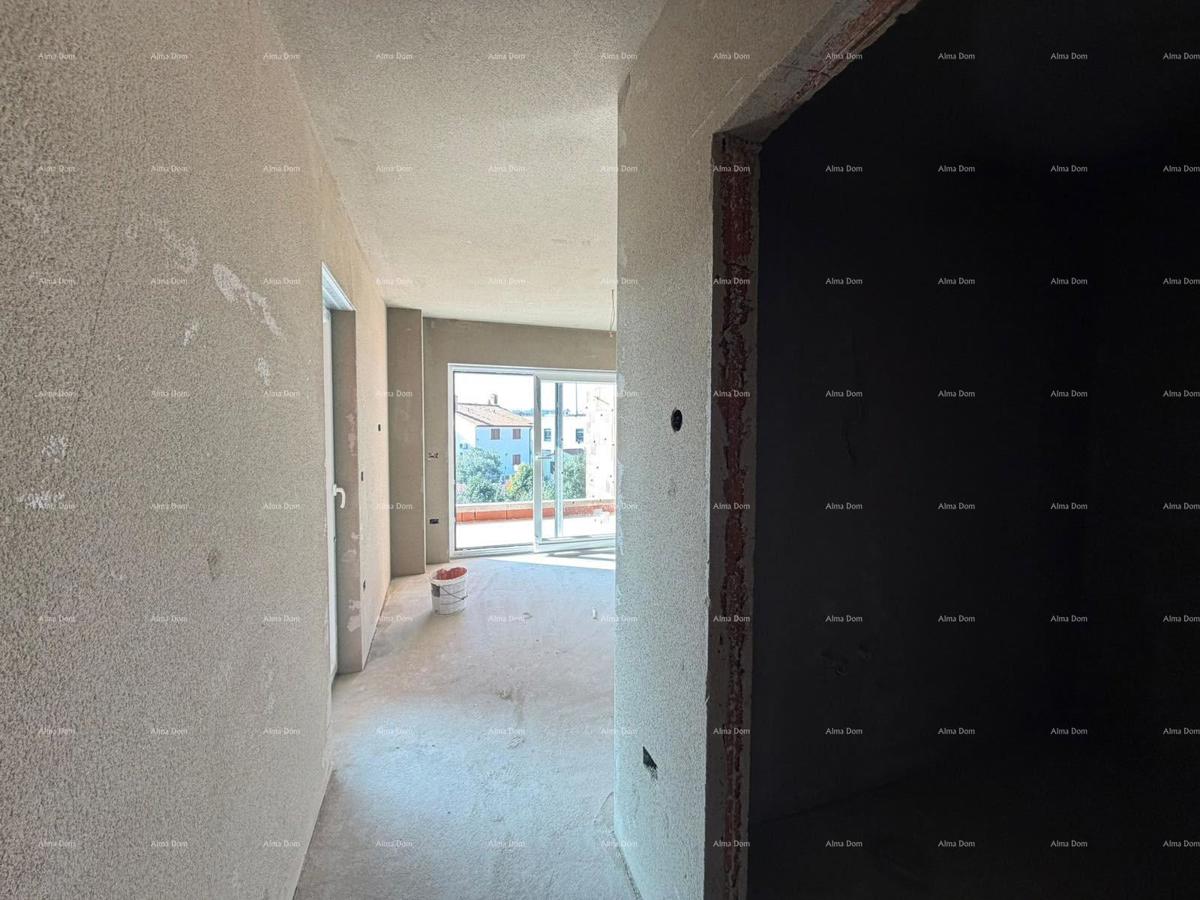 Penthouse, appartamento 132m2, Garage + PM, in nuovo complesso residenziale, Valdebek, Pula!