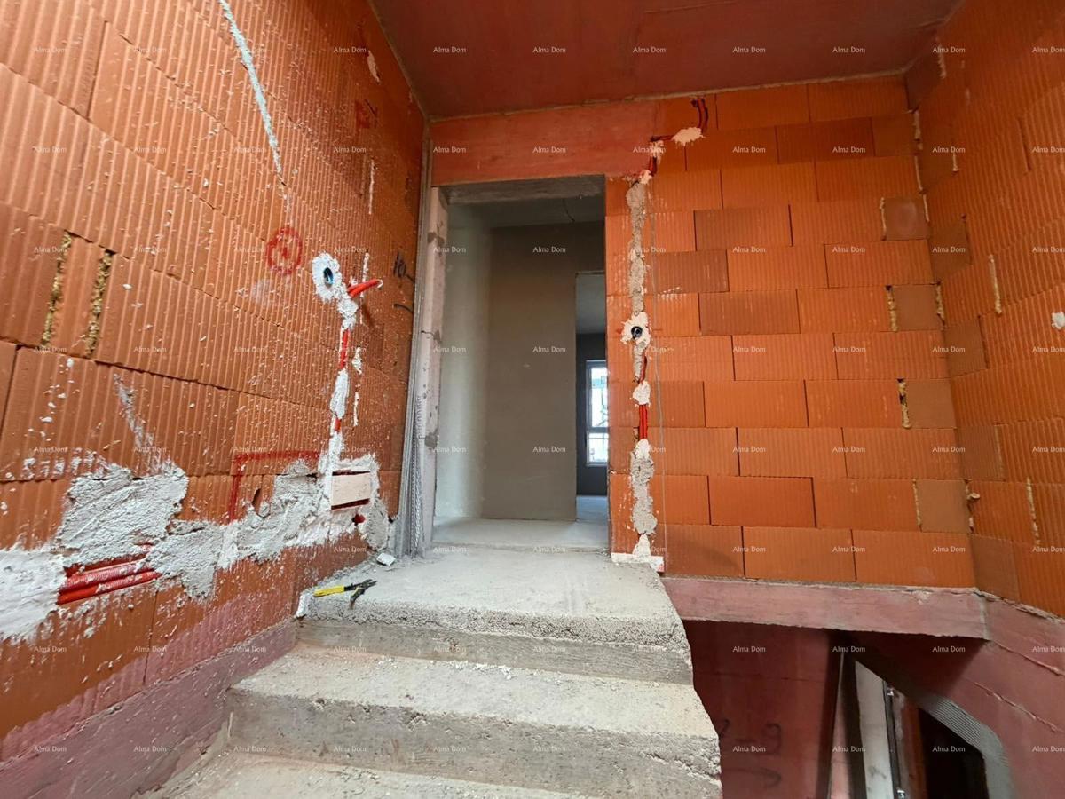 Penthouse, appartamento 132m2, Garage + PM, in nuovo complesso residenziale, Valdebek, Pula!