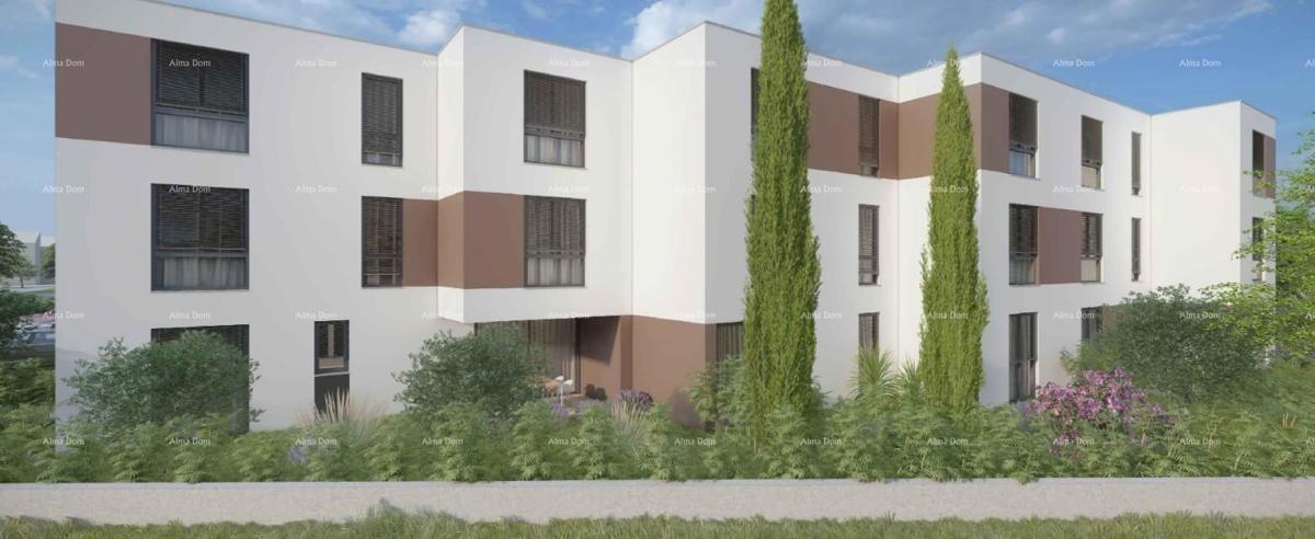 Penthouse, appartamento 132m2, Garage + PM, in nuovo complesso residenziale, Valdebek, Pula!