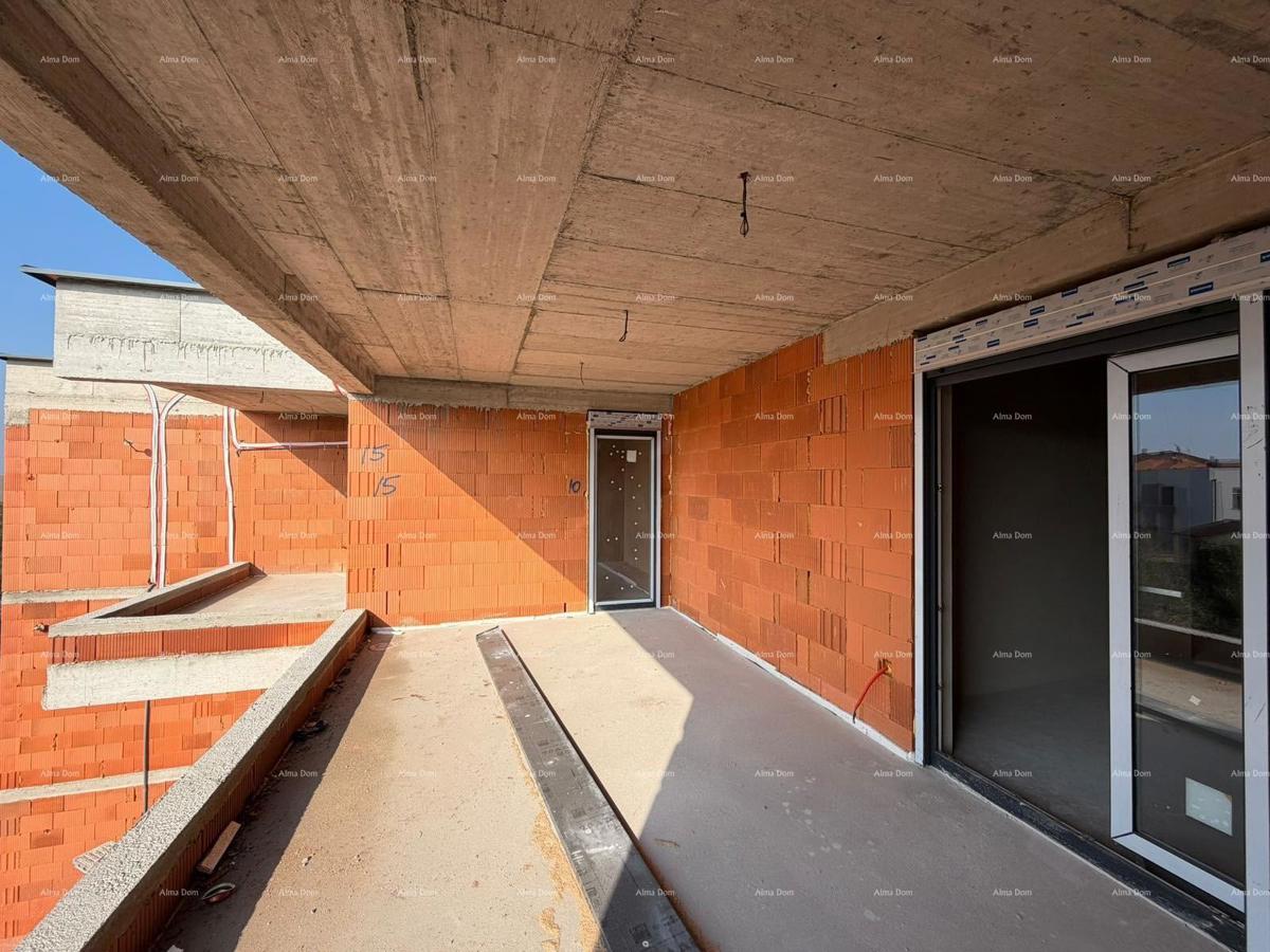 Penthouse, appartamento 132m2, Garage + PM, in nuovo complesso residenziale, Valdebek, Pula!