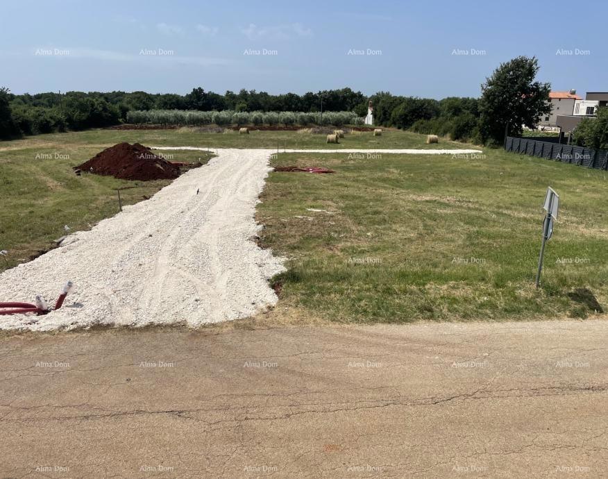 Vendita di terreni edificabili in una bella posizione, vicino a Pola, Loborika!