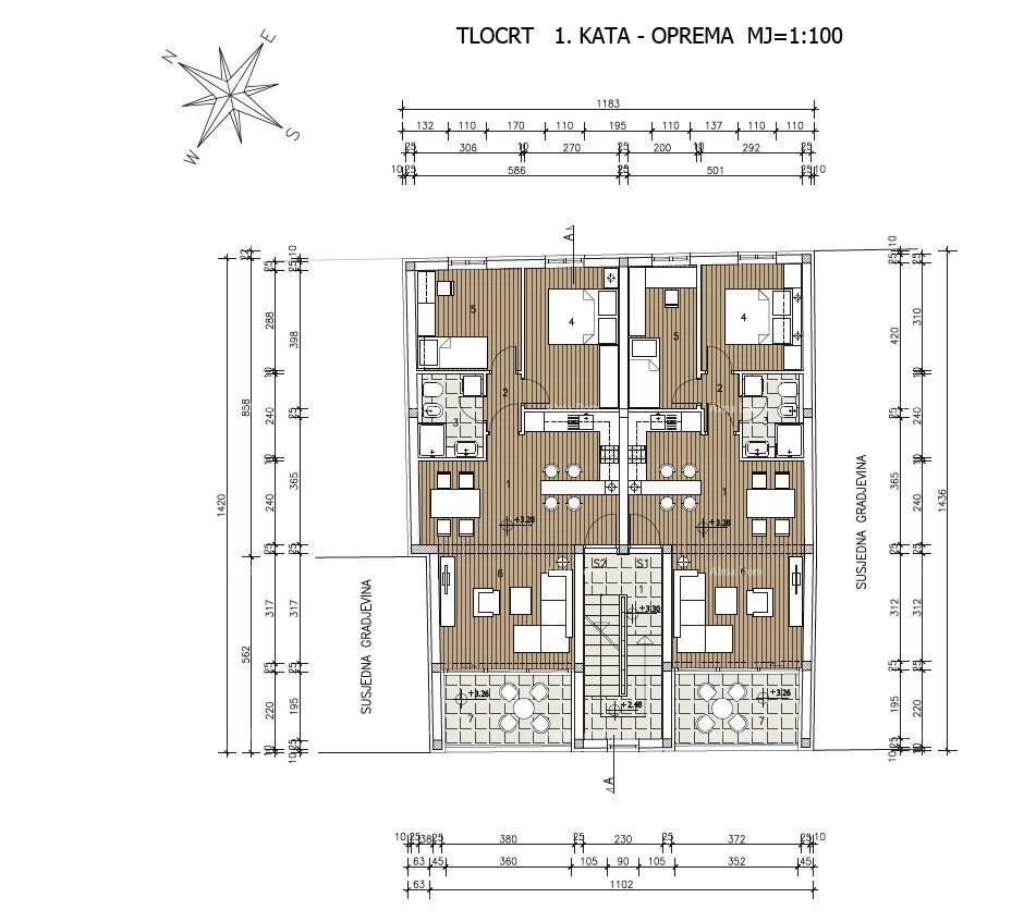 Umago, il centro! Nuova costruzione!