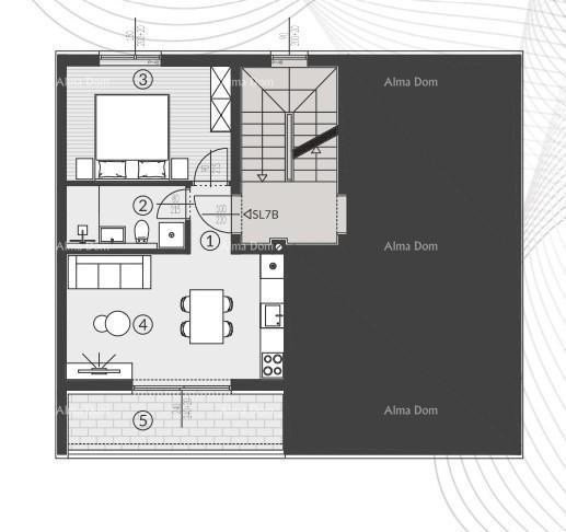 Appartamenti in vendita in un nuovo complesso residenziale, Štinjan!